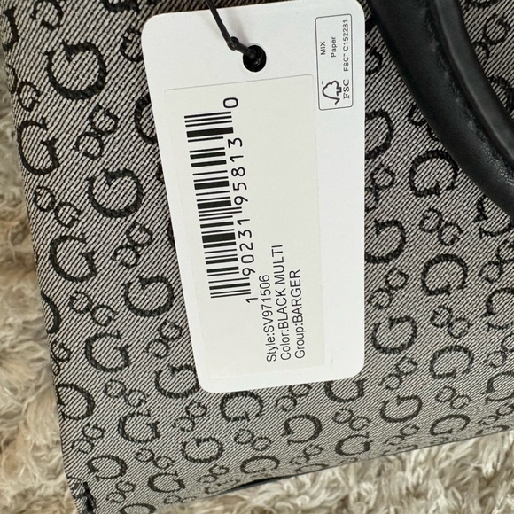 GUESS Monogrammed Handbag - Picture 3 of 4